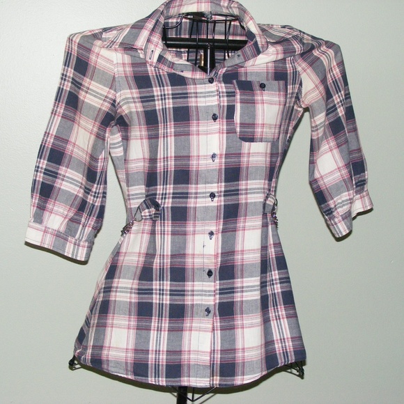Mandee Button Down Blouse - Picture 3 of 8